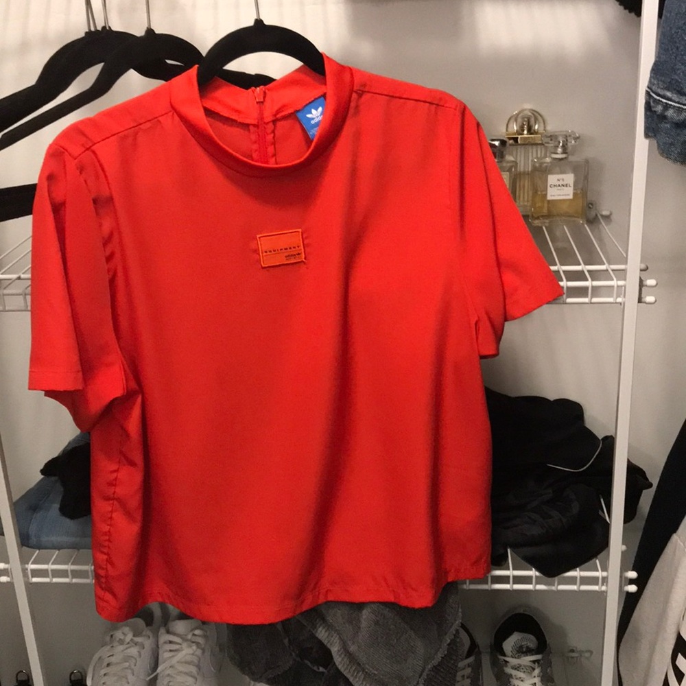 Adidas Equipment polyester Top- kinda a crop